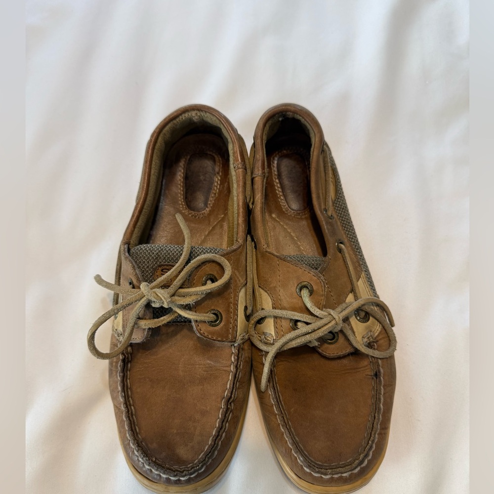 Classic Brown Leather Boat Shoes